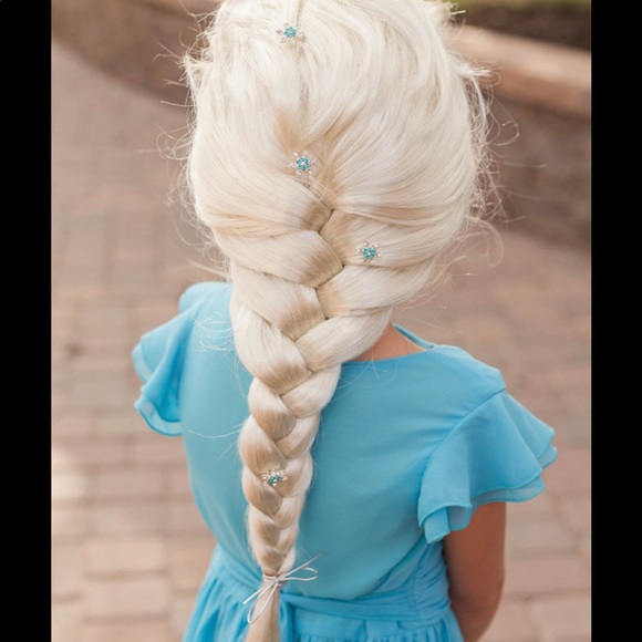 Disney Frozen Elsa Toddlers Girl Halloween Wig One Size.